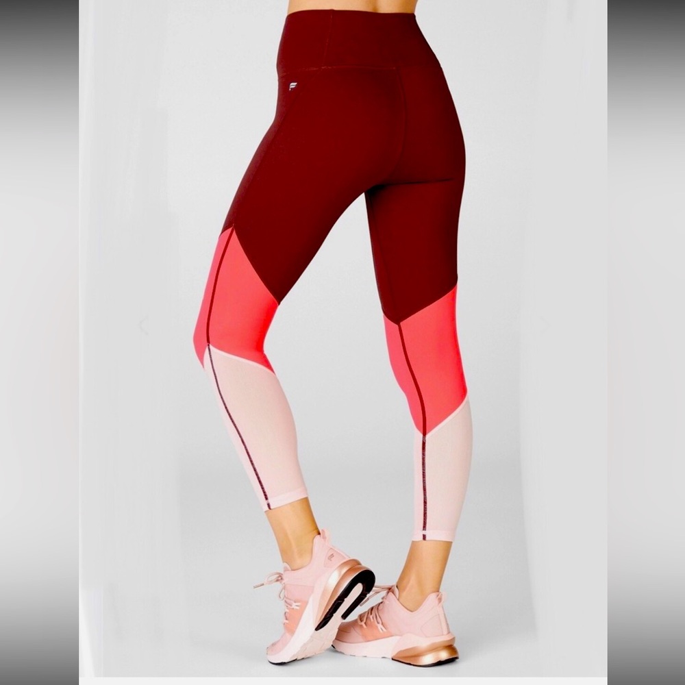 Fabletics Powerhold Zone High Waisted 7/8 leggings